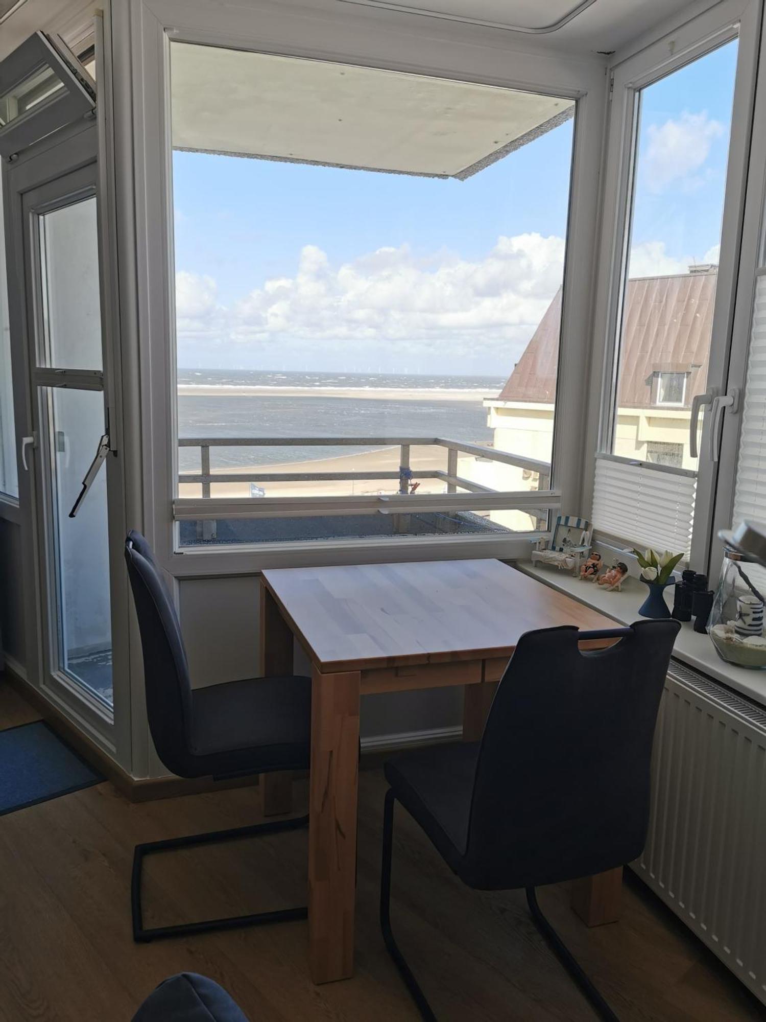 Strandblick Im Haus Seeblick Bismarckstrasse Borkum Exteriör bild