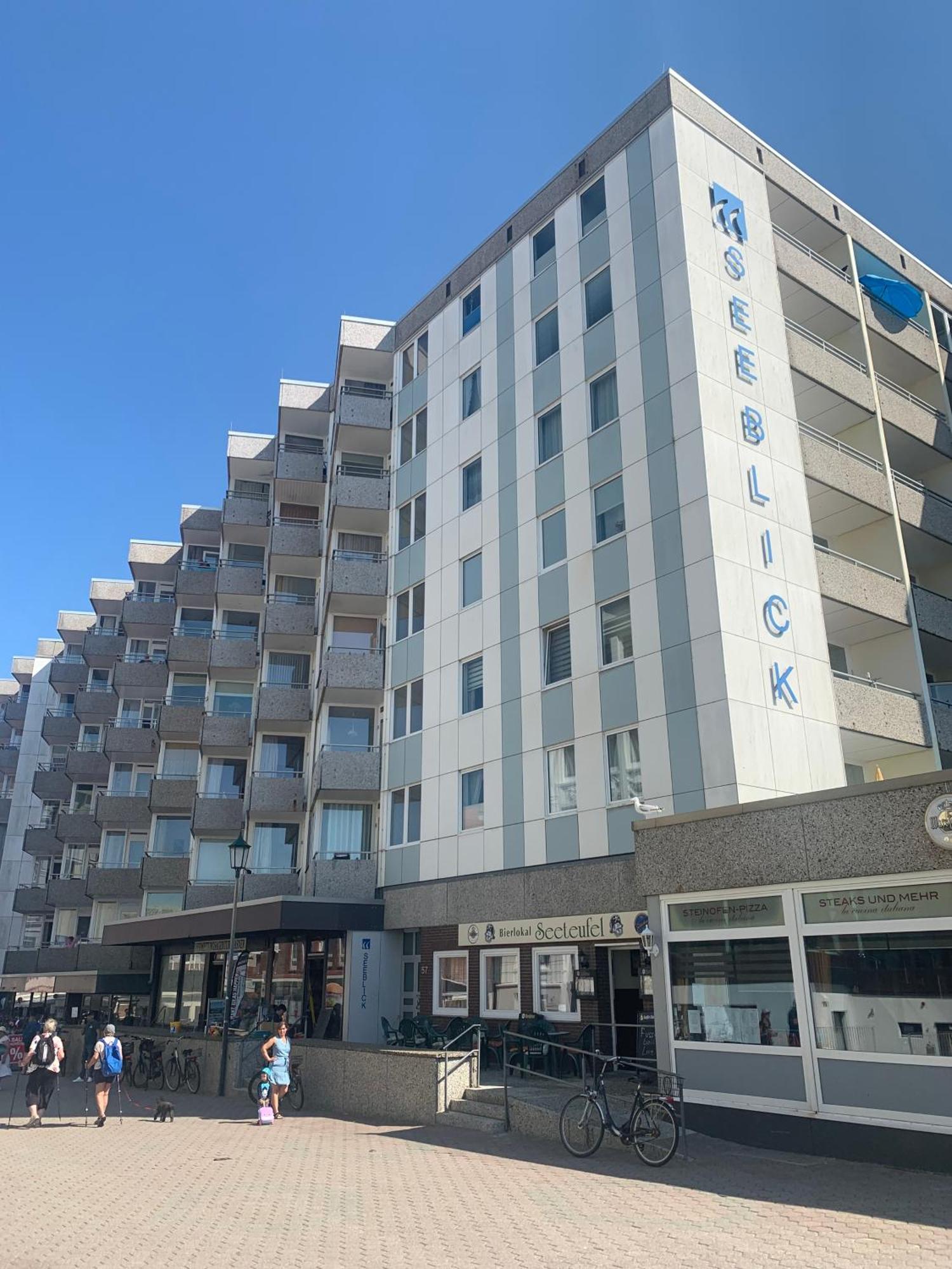 Strandblick Im Haus Seeblick Bismarckstrasse Borkum Exteriör bild