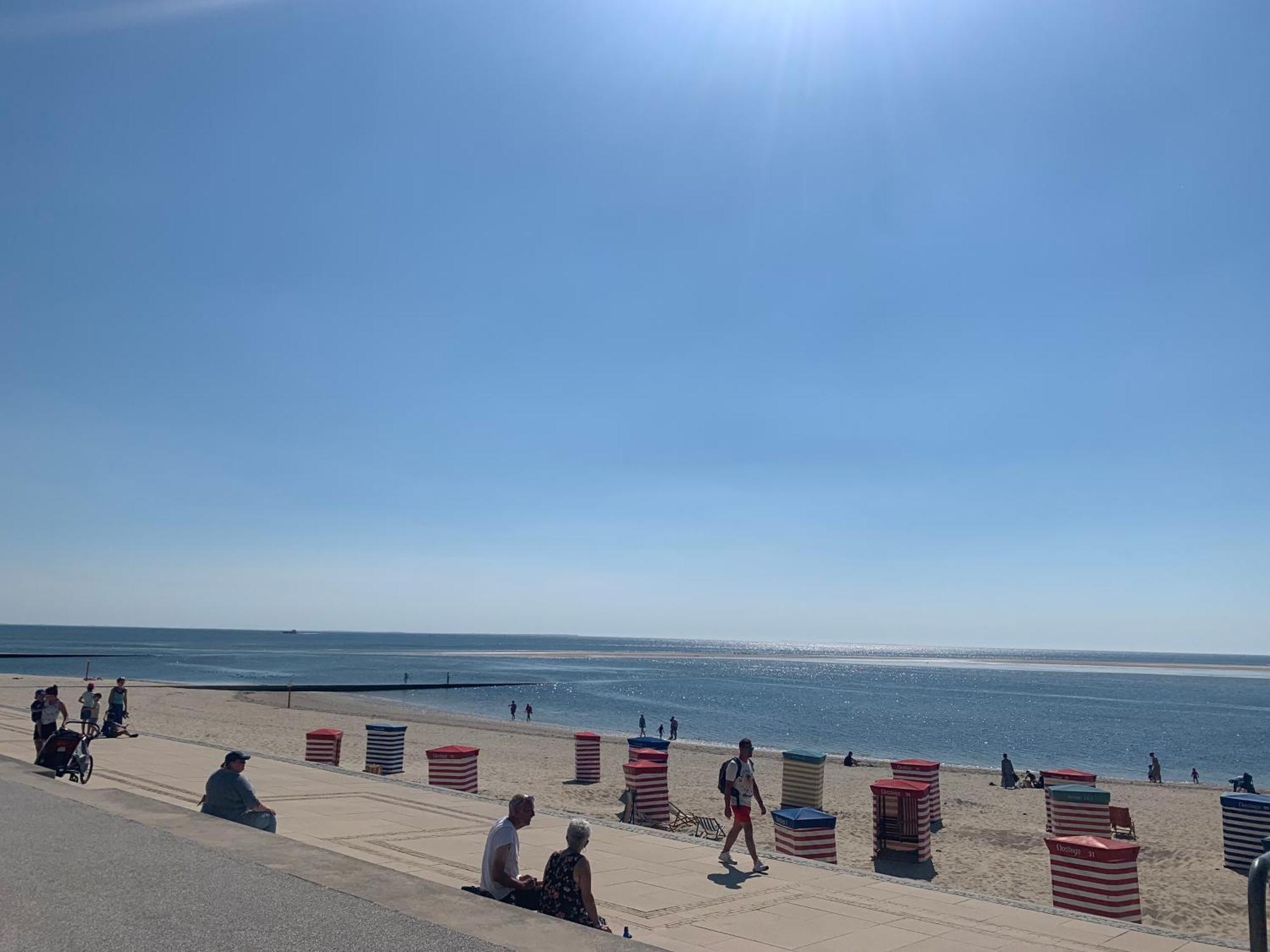 Strandblick Im Haus Seeblick Bismarckstrasse Borkum Exteriör bild