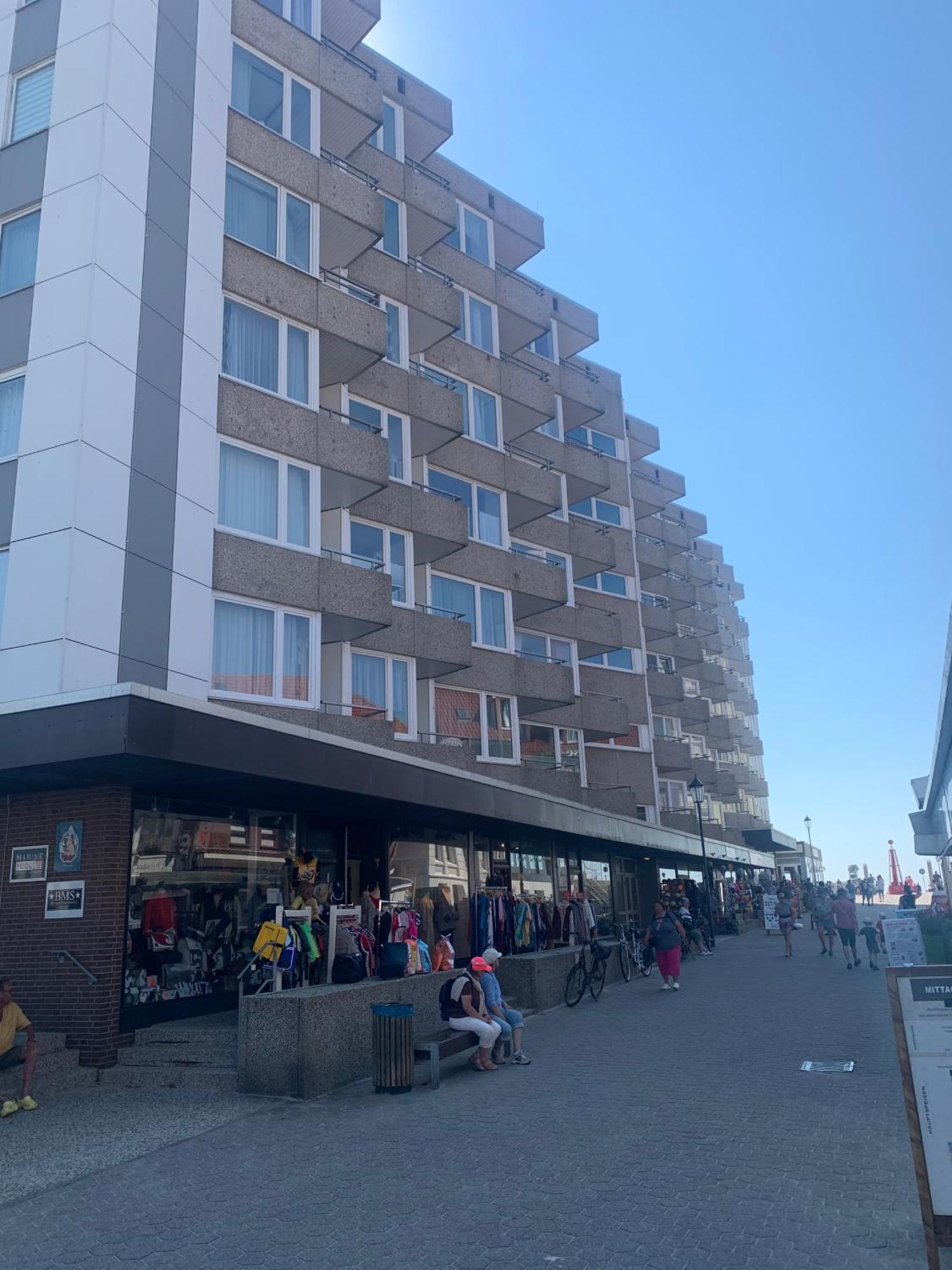 Strandblick Im Haus Seeblick Bismarckstrasse Borkum Exteriör bild