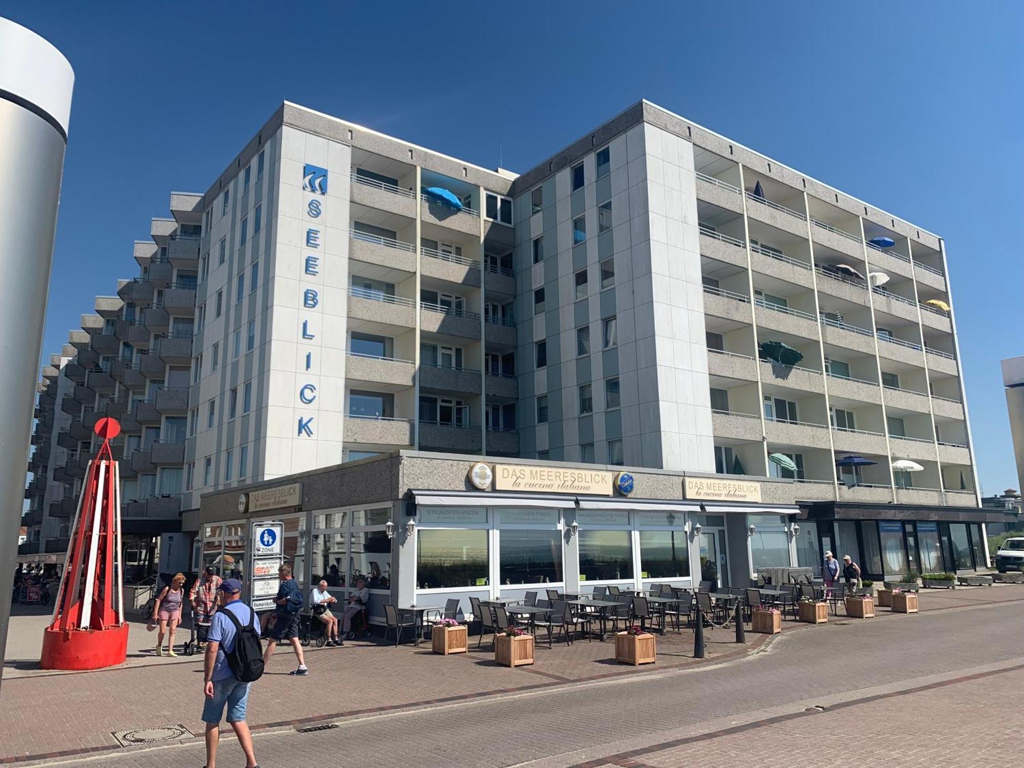 Strandblick Im Haus Seeblick Bismarckstrasse Borkum Exteriör bild